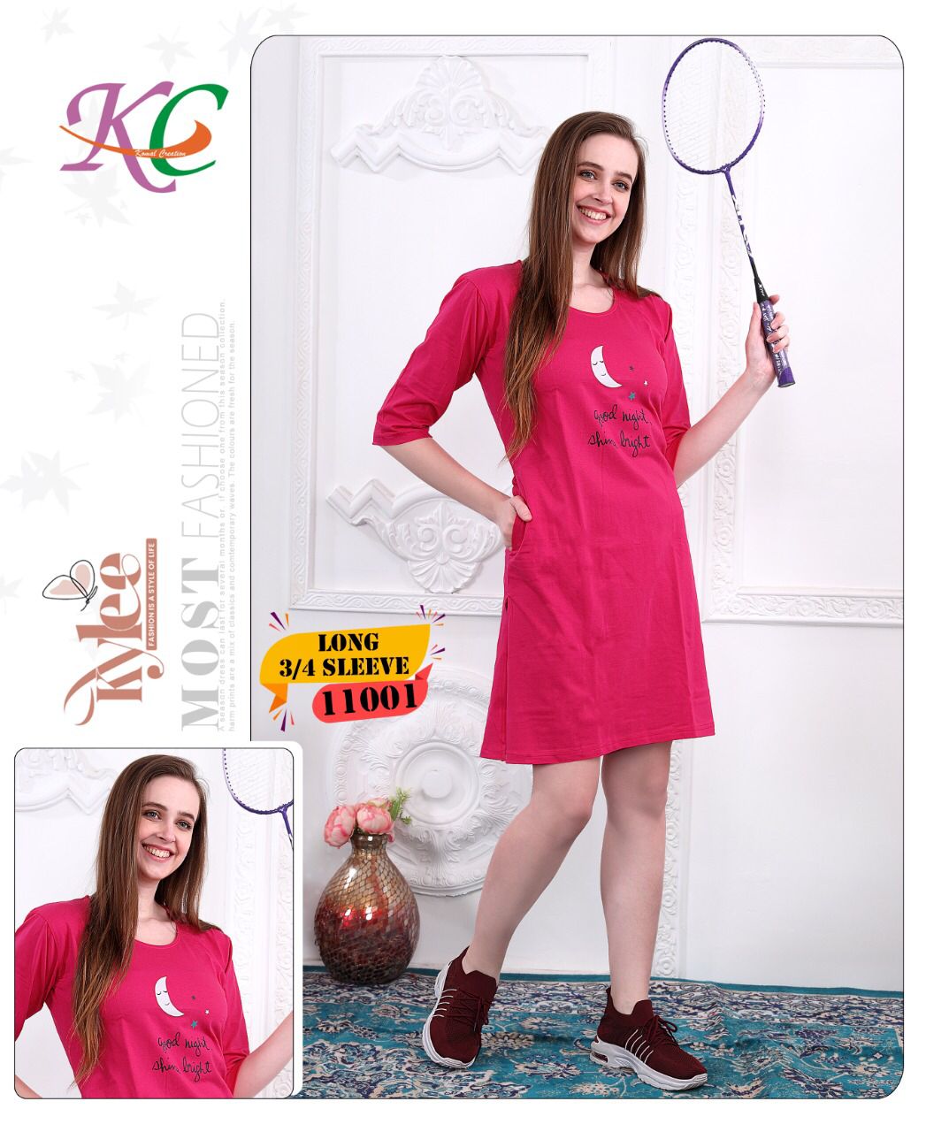 Kylee kurti Long T -shirt 